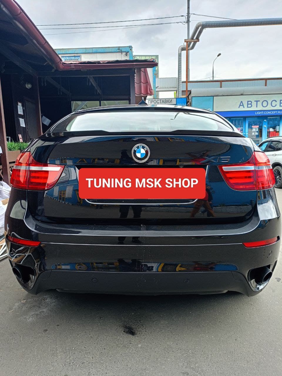 Спойлер BMW X6 E71